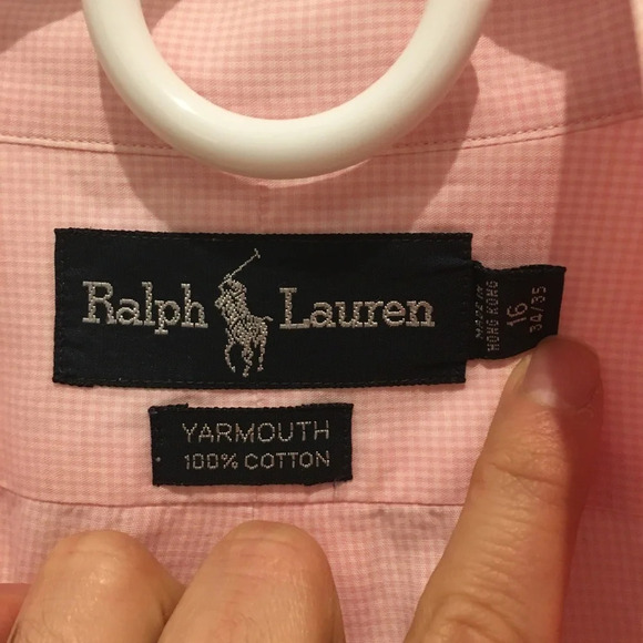 Men's Ralph Lauren Yarmouth Casual Dress Size 16 - Picture 3 of 6